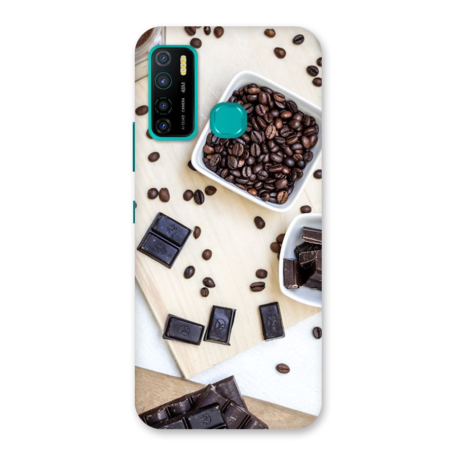 Coffee Beans and Chocolate Back Case for Infinix Hot 9 Pro