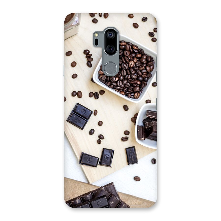 Coffee Beans and Chocolate Back Case for LG G7