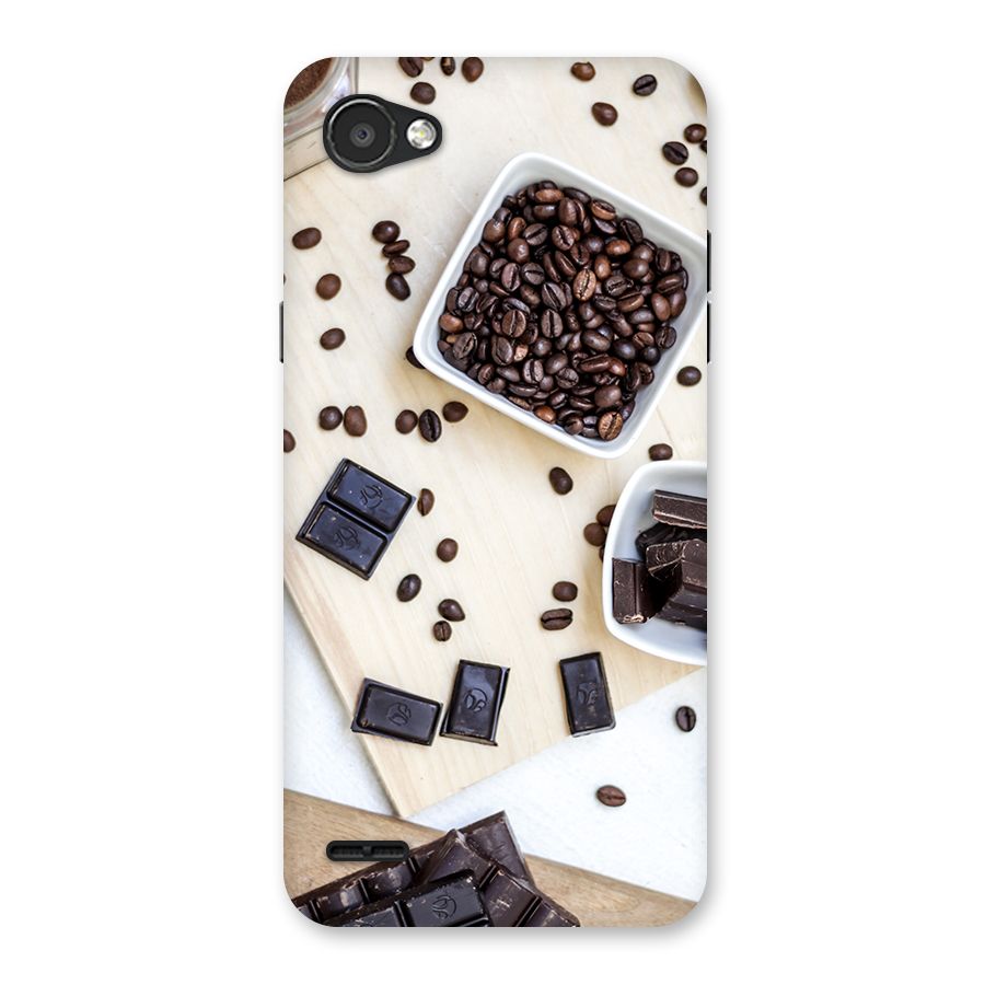 Coffee Beans and Chocolate Back Case for LG Q6