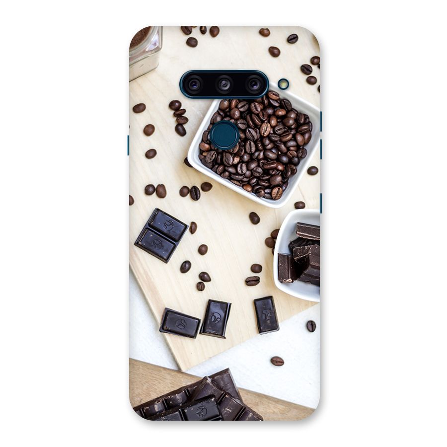 Coffee Beans and Chocolate Back Case for LG  V40 ThinQ
