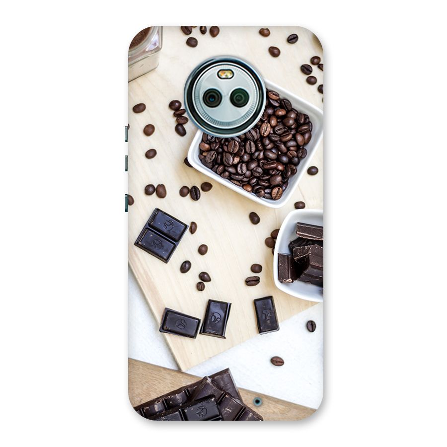 Coffee Beans and Chocolate Back Case for Moto X4