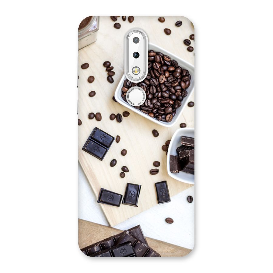 Coffee Beans and Chocolate Back Case for Nokia 6.1 Plus