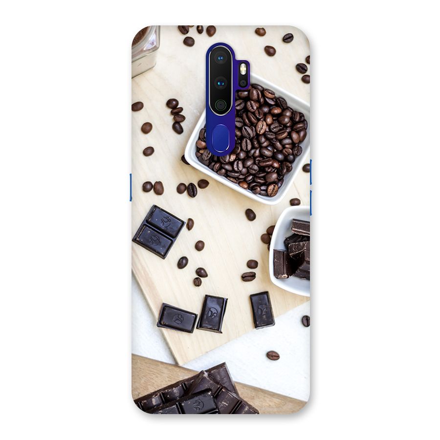 Coffee Beans and Chocolate Back Case for Oppo A9 (2020)