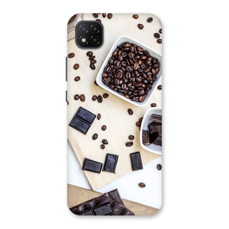 Coffee Beans and Chocolate Back Case for Poco C3