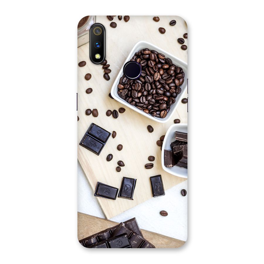 Coffee Beans and Chocolate Back Case for Realme 3 Pro
