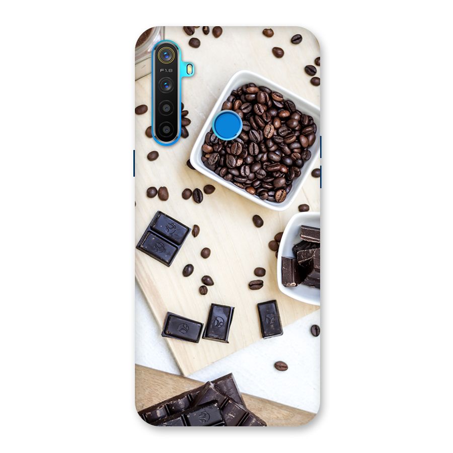 Coffee Beans and Chocolate Back Case for Realme 5