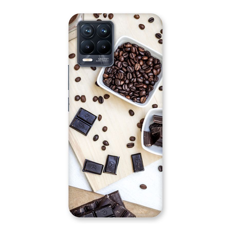 Coffee Beans and Chocolate Back Case for Realme 8 Pro