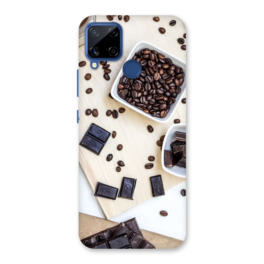 Coffee Beans and Chocolate Back Case for Realme C15