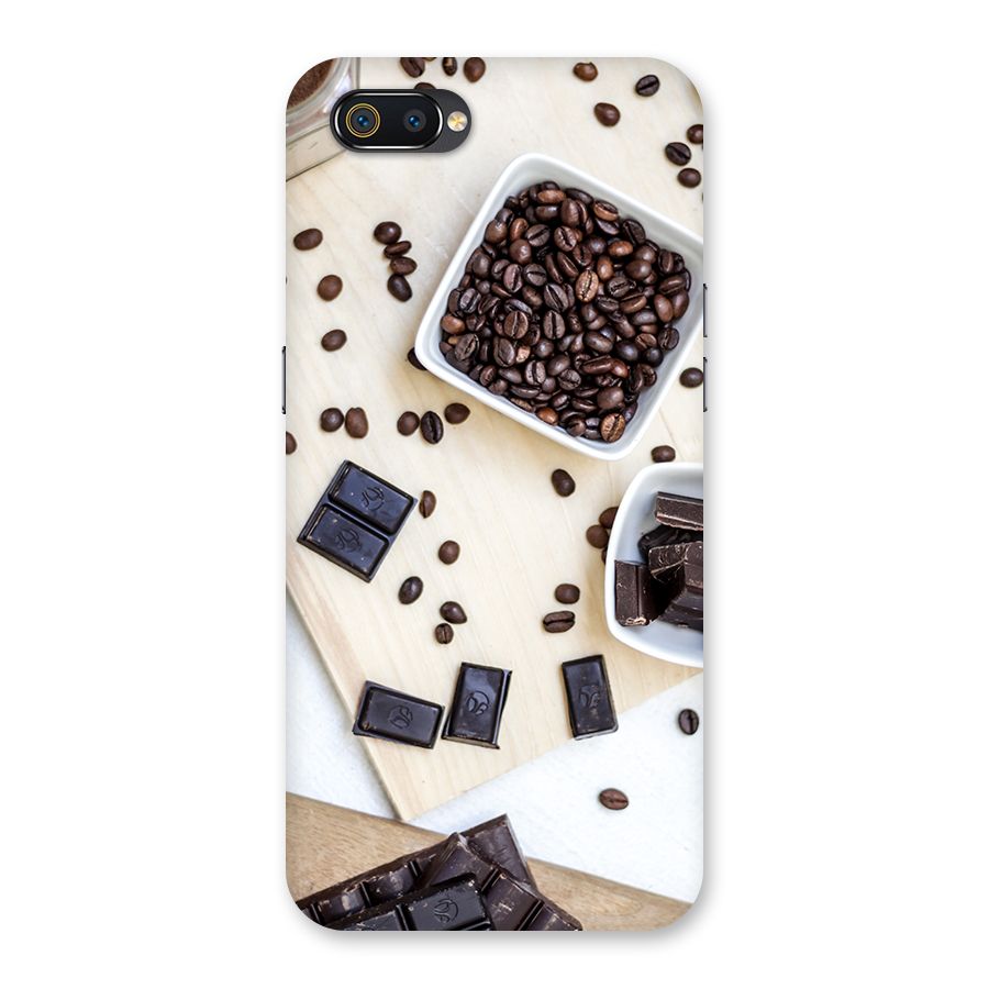 Coffee Beans and Chocolate Back Case for Realme C2