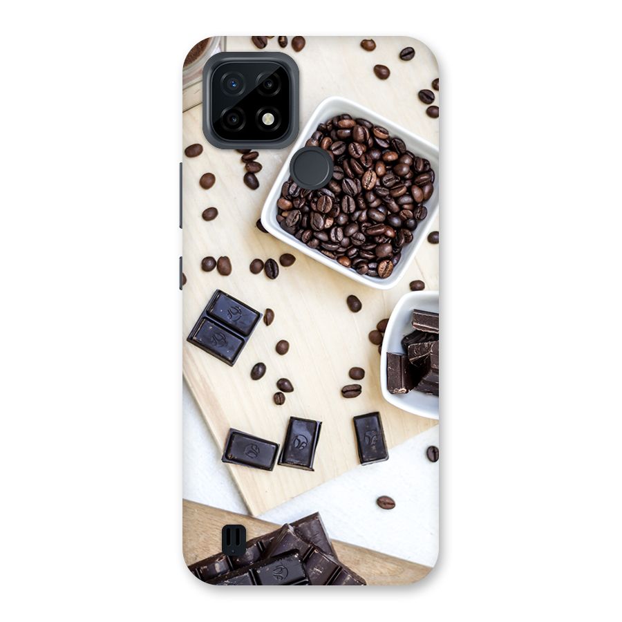 Coffee Beans and Chocolate Back Case for Realme C21