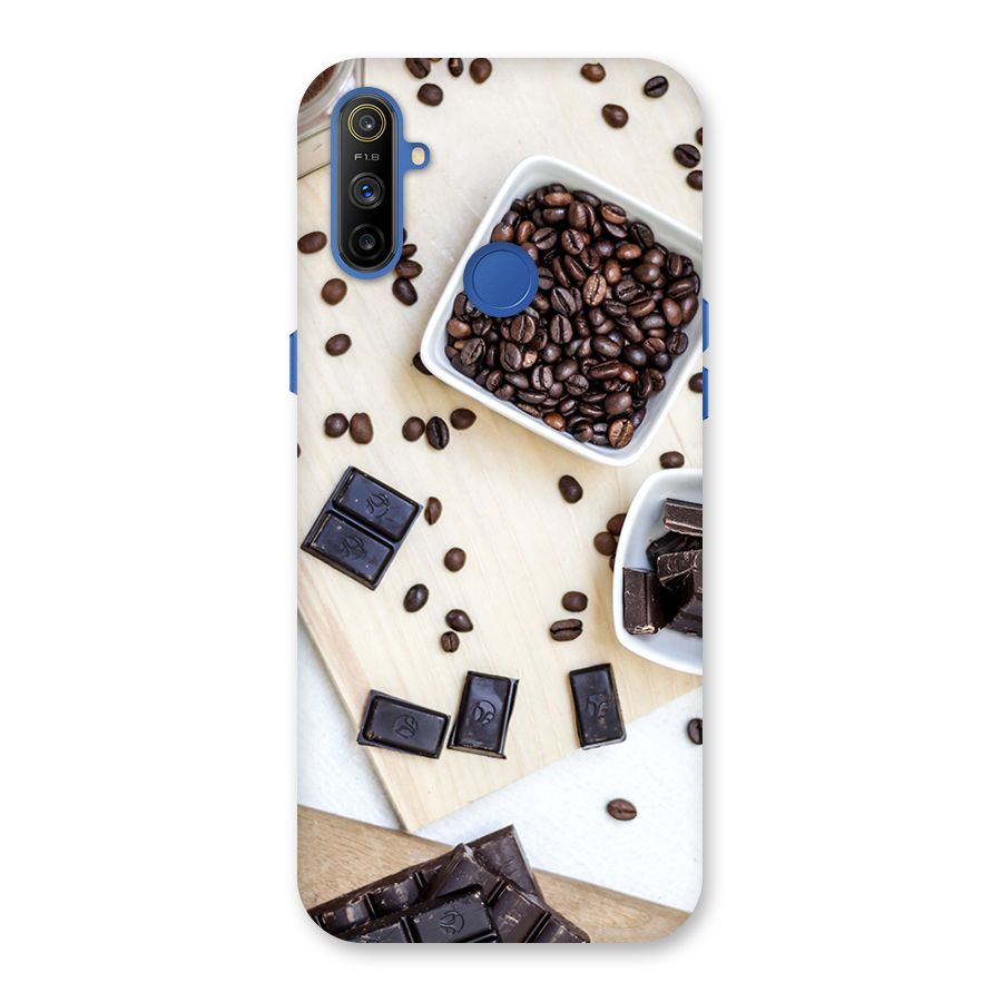 Coffee Beans and Chocolate Back Case for Realme Narzo 10A