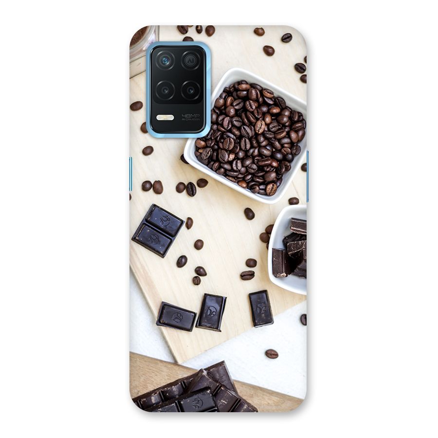 Coffee Beans and Chocolate Back Case for Realme Narzo 30 5G
