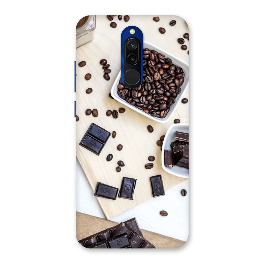 Coffee Beans and Chocolate Back Case for Redmi 8