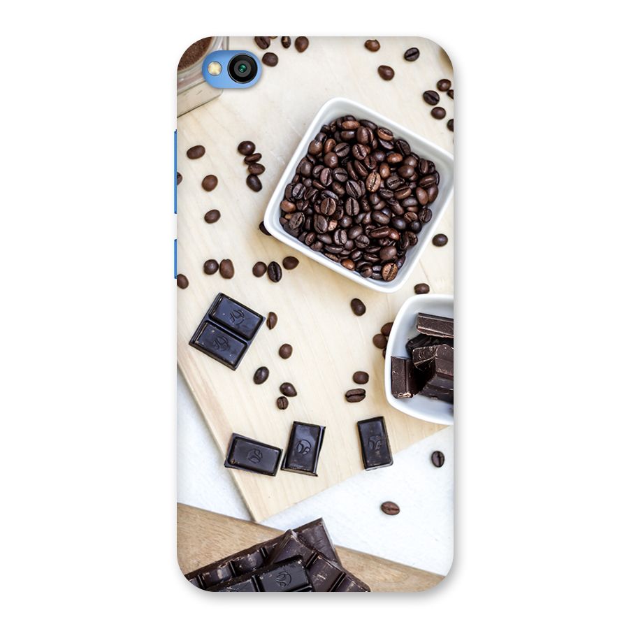 Coffee Beans and Chocolate Back Case for Redmi Go