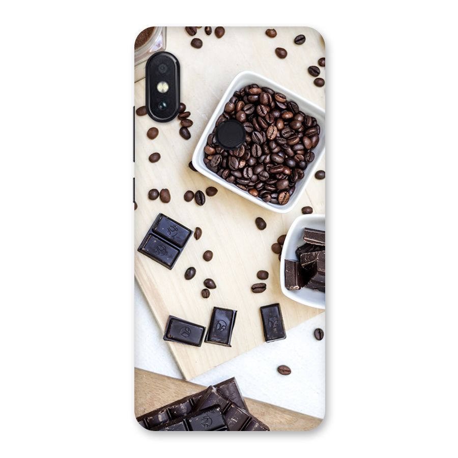 Coffee Beans and Chocolate Back Case for Redmi Note 5 Pro