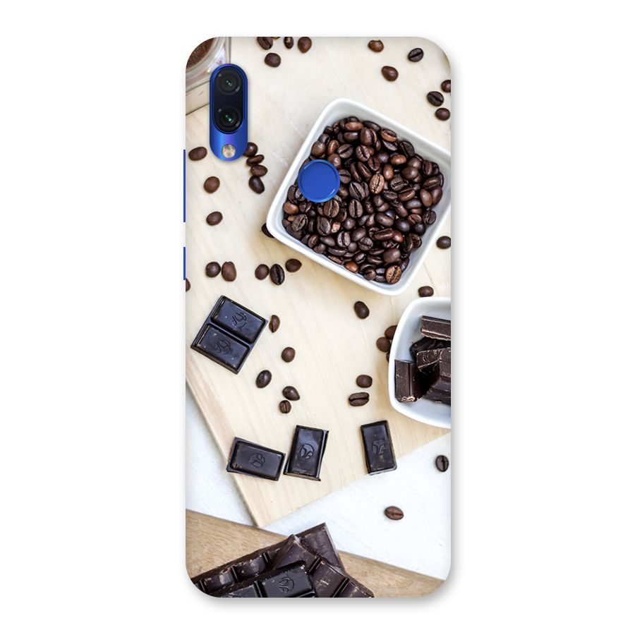 Coffee Beans and Chocolate Back Case for Redmi Note 7