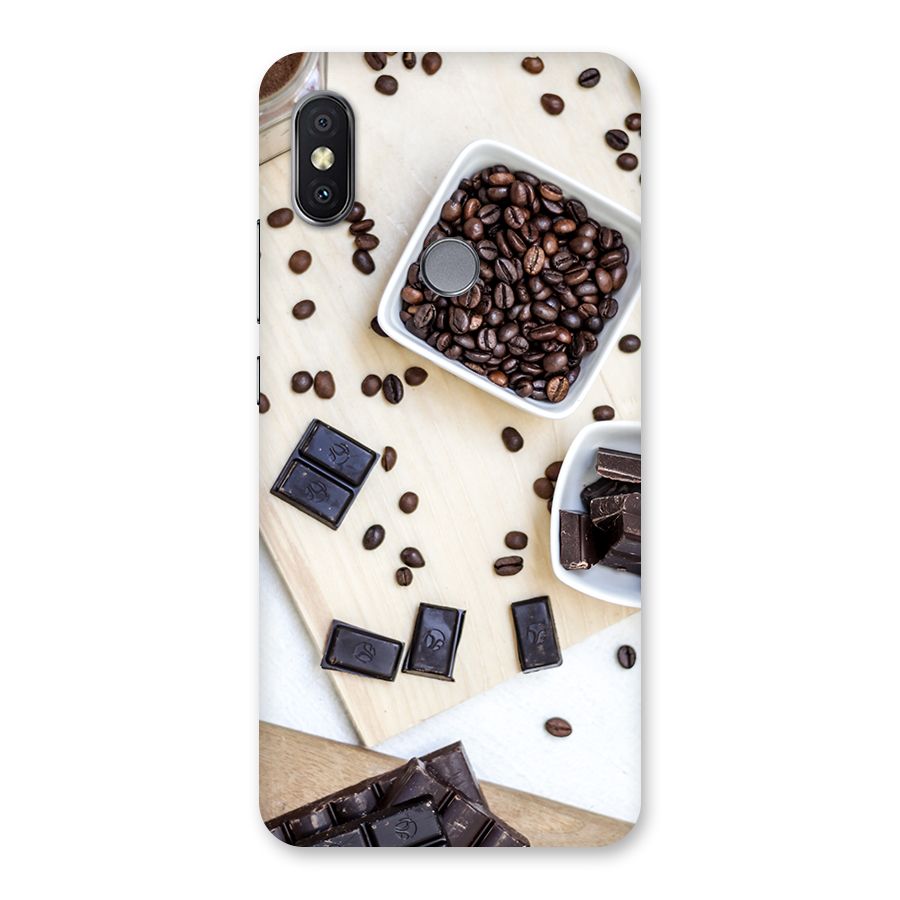 Coffee Beans and Chocolate Back Case for Redmi Y2