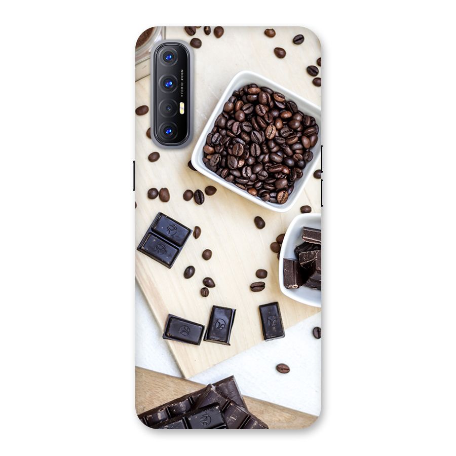 Coffee Beans and Chocolate Back Case for Reno3 Pro