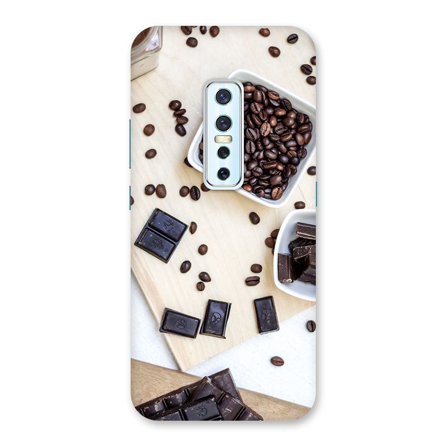 Coffee Beans and Chocolate Back Case for Vivo V17 Pro