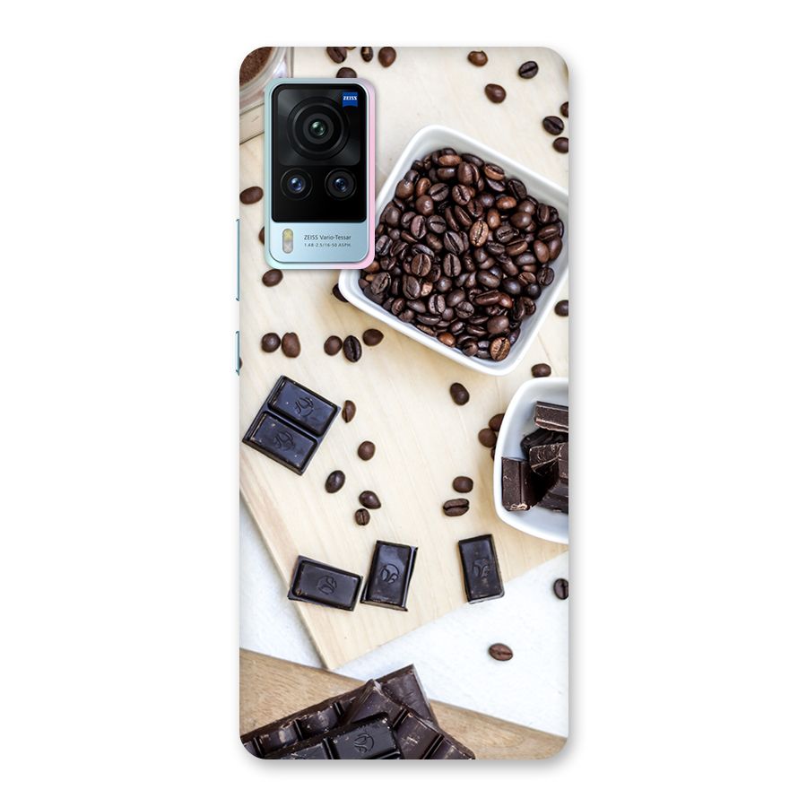 Coffee Beans and Chocolate Back Case for Vivo X60 Pro