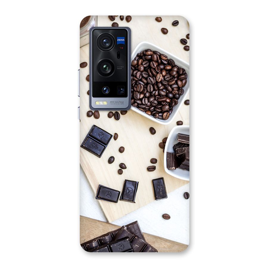 Coffee Beans and Chocolate Back Case for Vivo X60 Pro Plus
