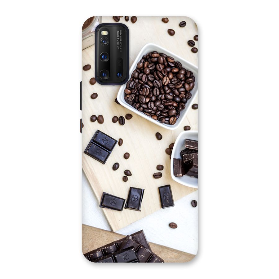 Coffee Beans and Chocolate Back Case for Vivo iQOO 3