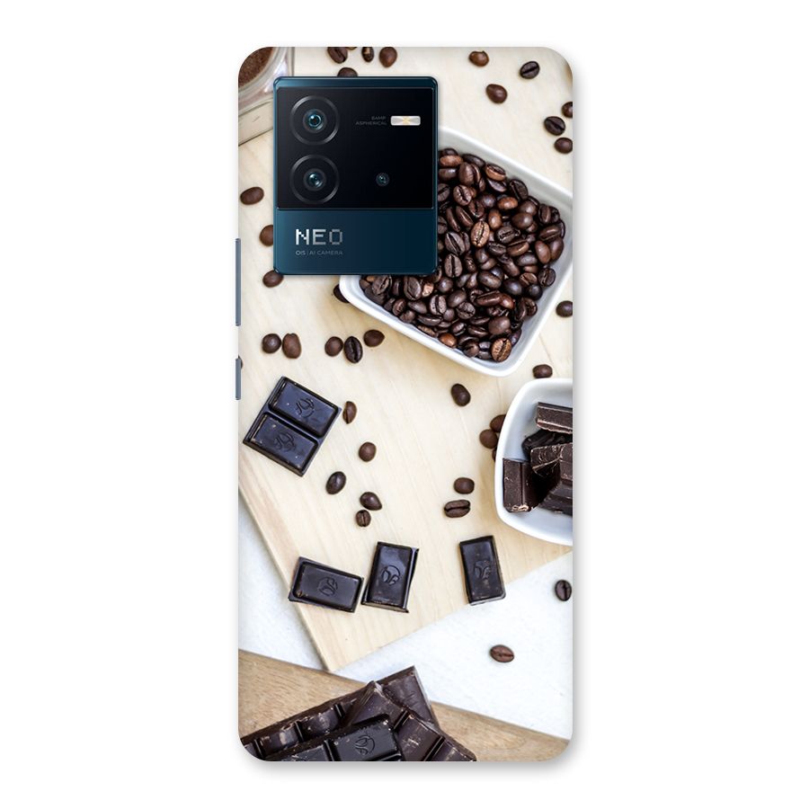 Coffee Beans and Chocolate Back Case for Vivo iQOO Neo 6 5G