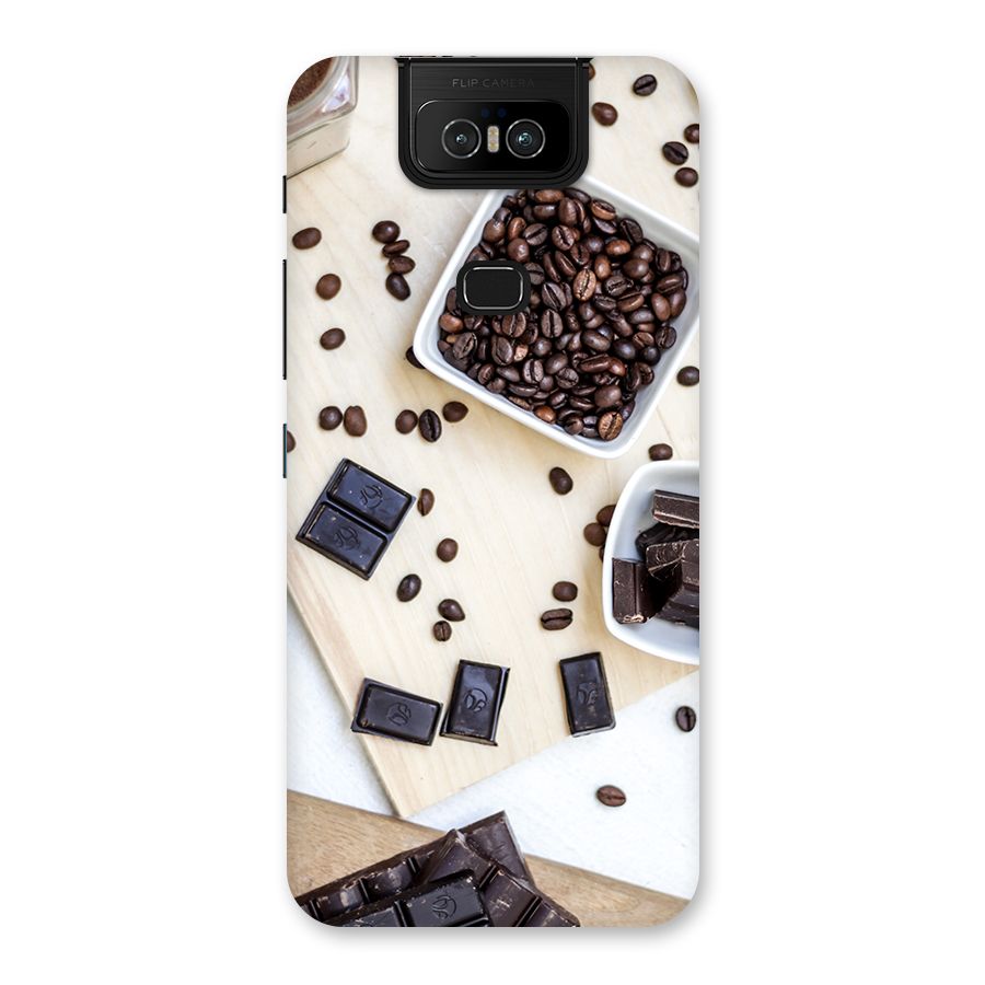 Coffee Beans and Chocolate Back Case for Zenfone 6z