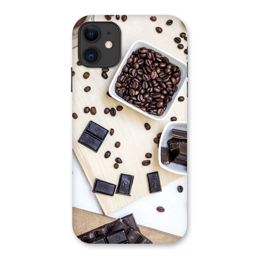 Coffee Beans and Chocolate Back Case for iPhone 11
