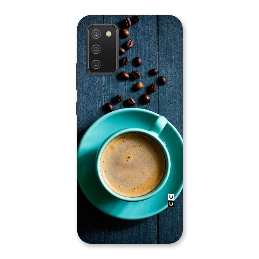 Coffee Beans and Cup Back Case for Galaxy M02s