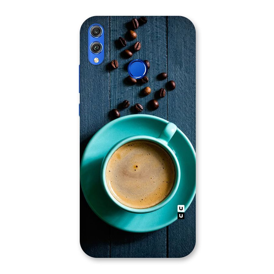 Coffee Beans and Cup Back Case for Honor 8X