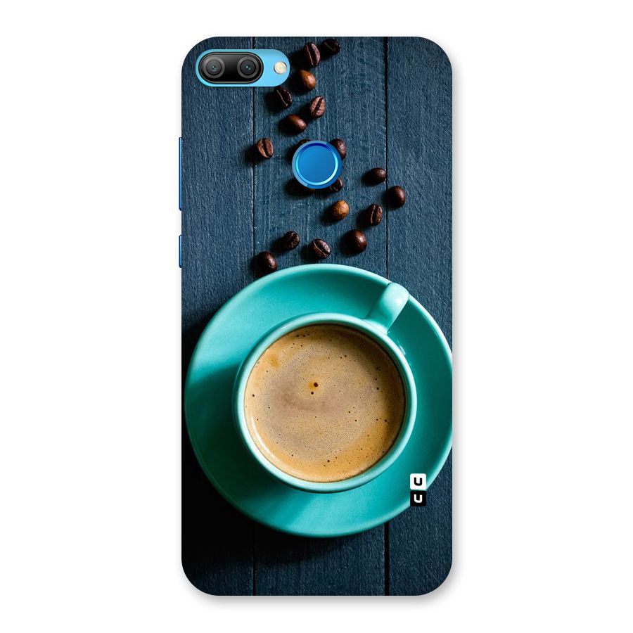Coffee Beans and Cup Back Case for Honor 9N