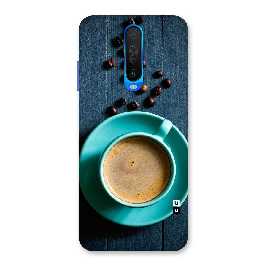 Coffee Beans and Cup Back Case for Poco X2