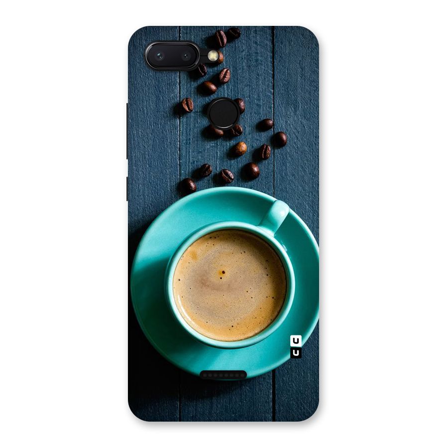 Coffee Beans and Cup Back Case for Redmi 6