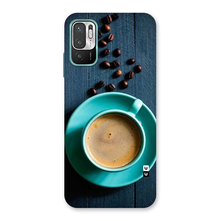Coffee Beans and Cup Back Case for Redmi Note 10T 5G