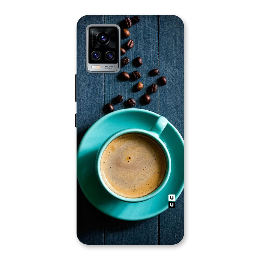 Coffee Beans and Cup Back Case for Vivo V20 Pro