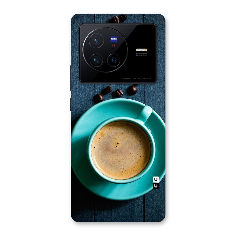 Coffee Beans and Cup Back Case for Vivo X80