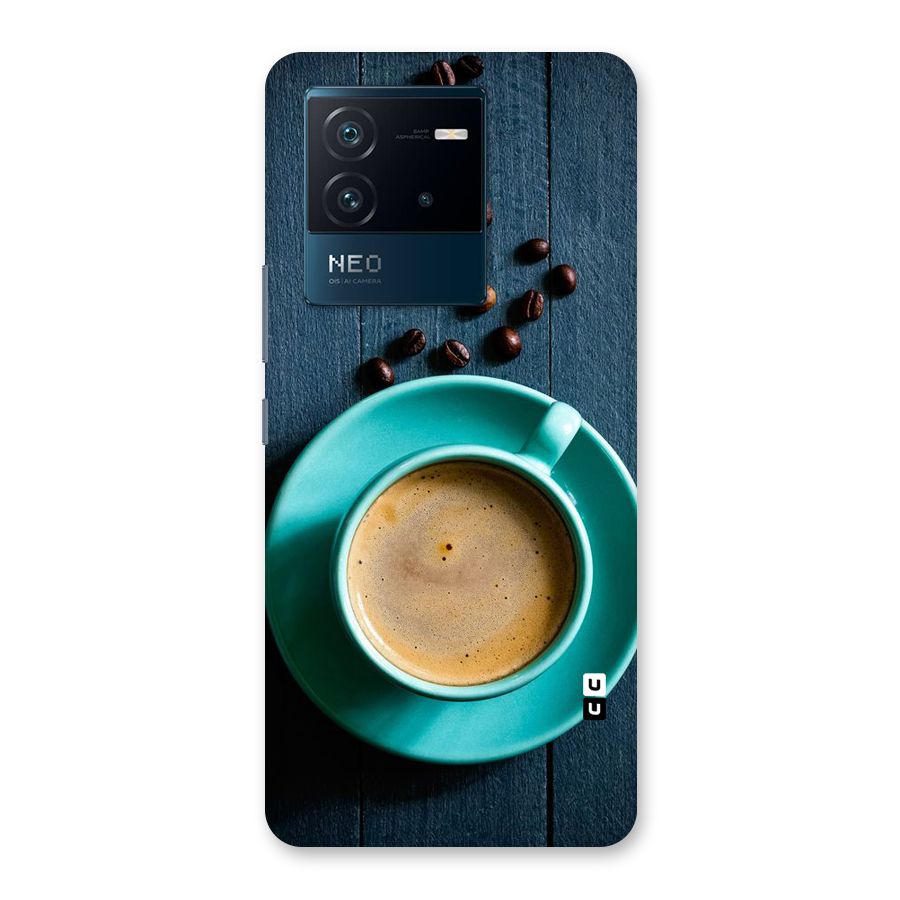 Coffee Beans and Cup Back Case for Vivo iQOO Neo 6 5G