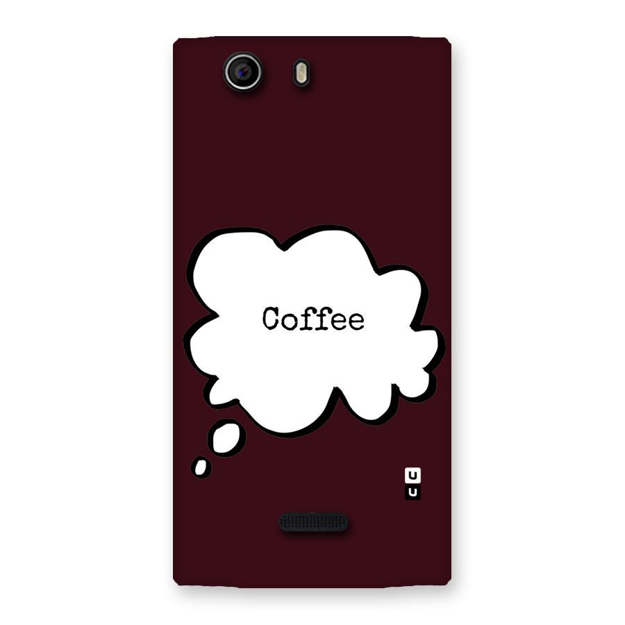 Coffee Bubble Back Case for Canvas Nitro 2 E311