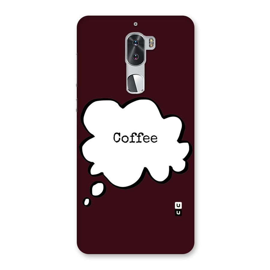 Coffee Bubble Back Case for Coolpad Cool 1