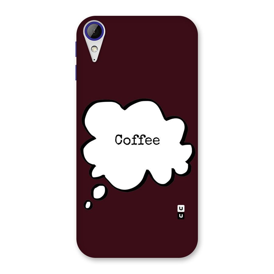 Coffee Bubble Back Case for Desire 830