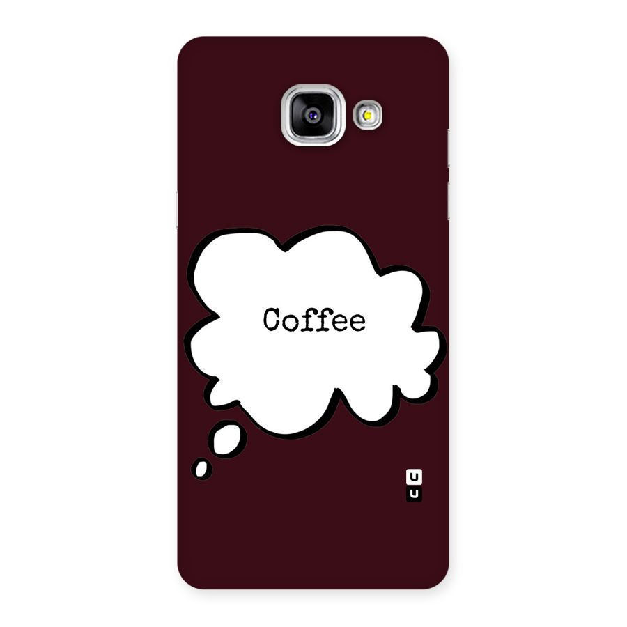 Coffee Bubble Back Case for Galaxy A5 2016