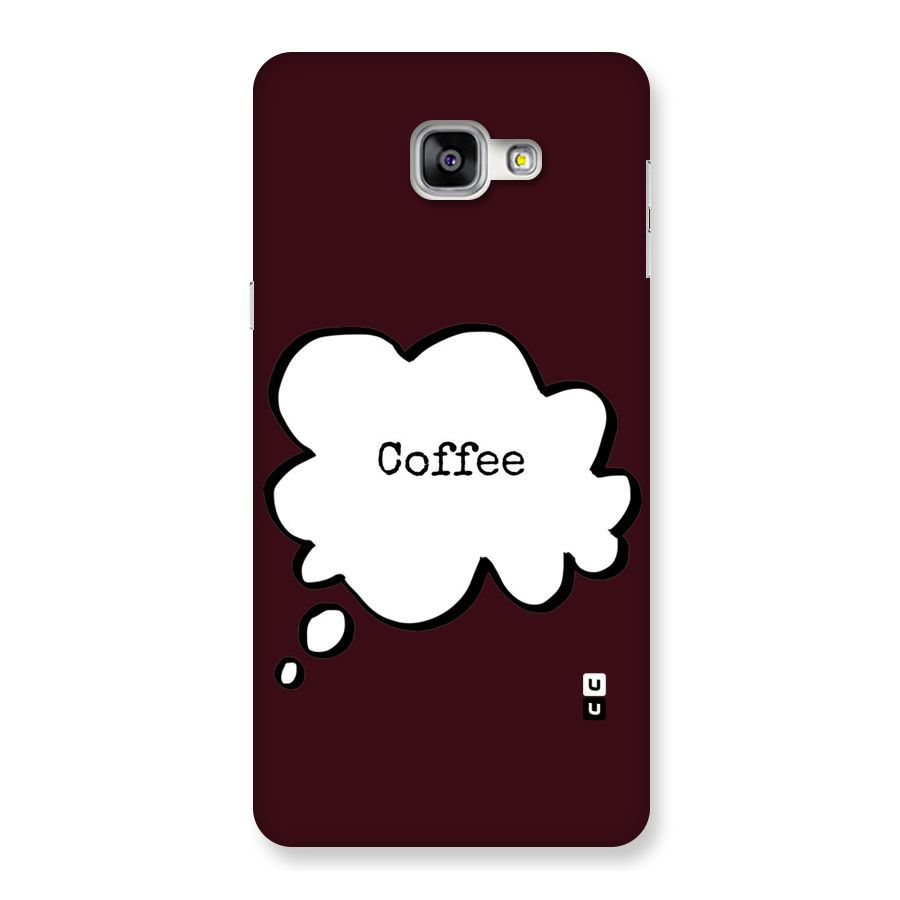 Coffee Bubble Back Case for Galaxy A9