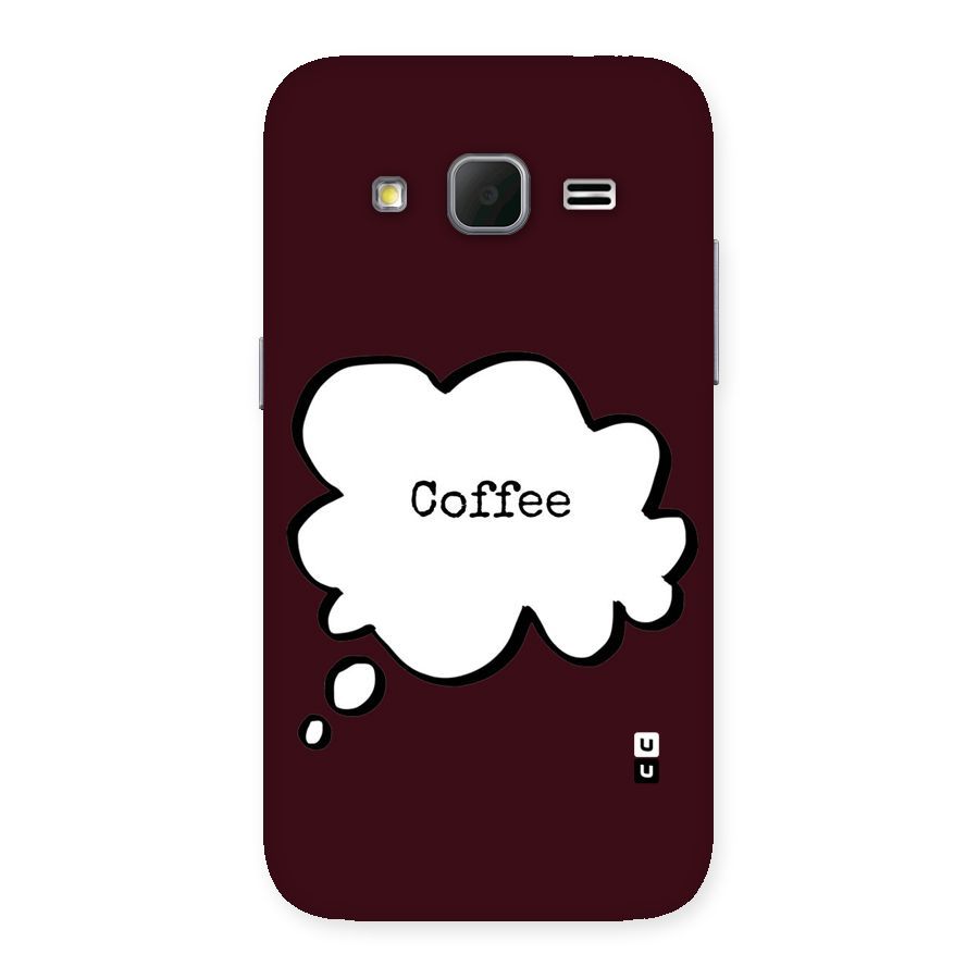 Coffee Bubble Back Case for Galaxy Core Prime