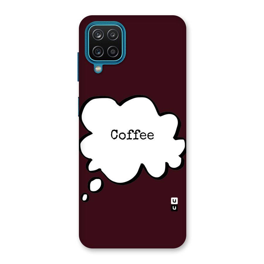 Coffee Bubble Back Case for Galaxy F12