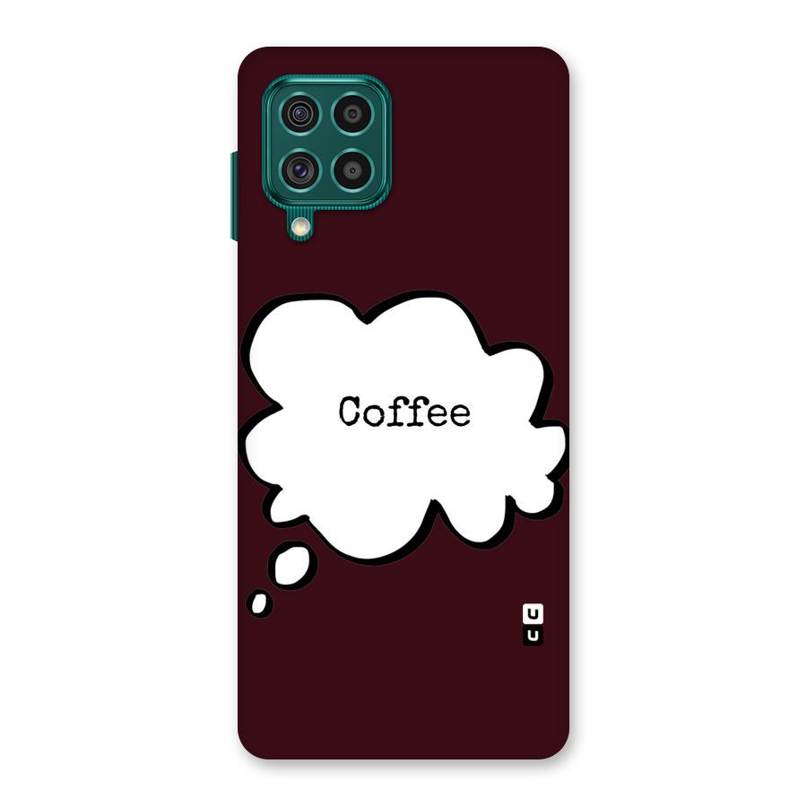 Coffee Bubble Back Case for Galaxy F62