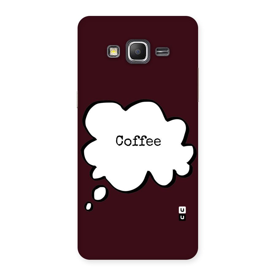 Coffee Bubble Back Case for Galaxy Grand Prime