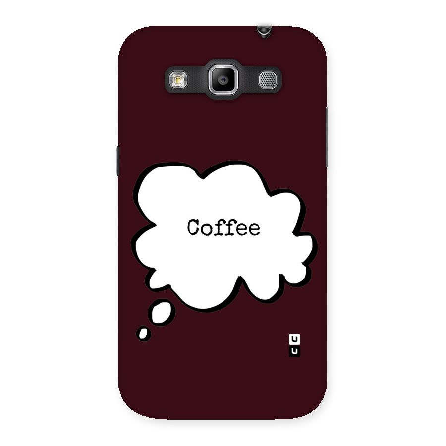 Coffee Bubble Back Case for Galaxy Grand Quattro