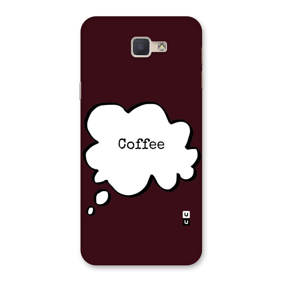 Coffee Bubble Back Case for Galaxy J5 Prime