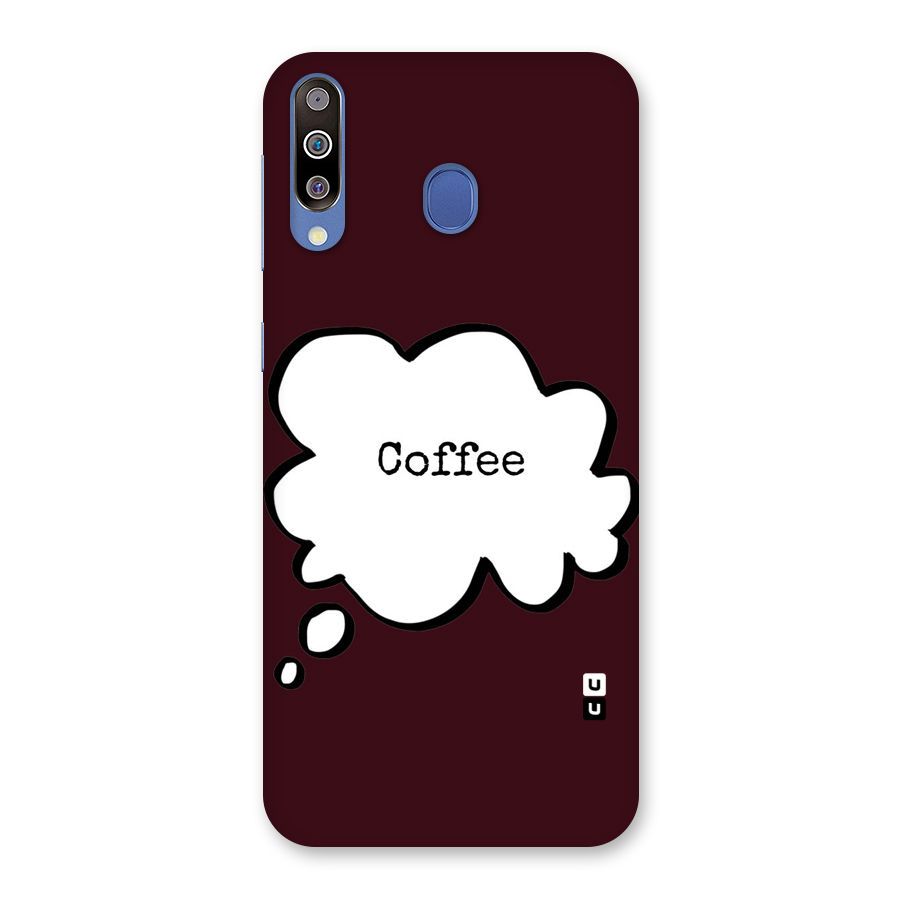 Coffee Bubble Back Case for Galaxy M30